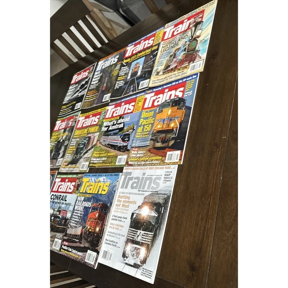Trains Magazine lot 12